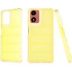 Techsuit - Wave Shield - Motorola Moto G04 / Moto G04s / Moto G24 / Moto E14 - Yellow