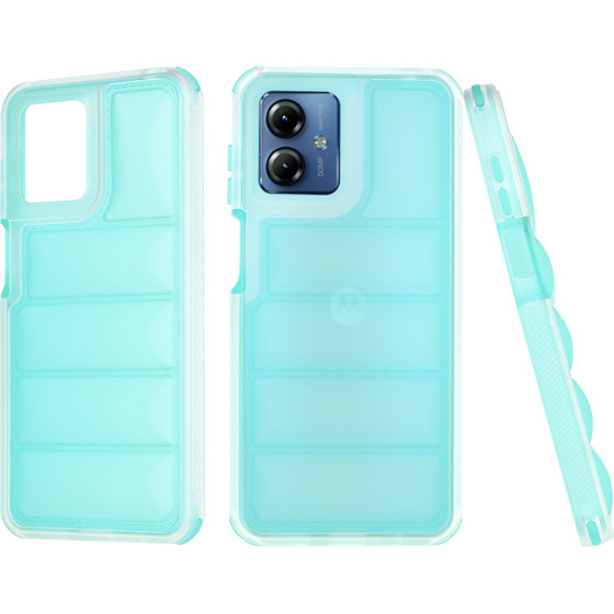 Techsuit - Wave Shield - Motorola Moto G14 - Turquoise