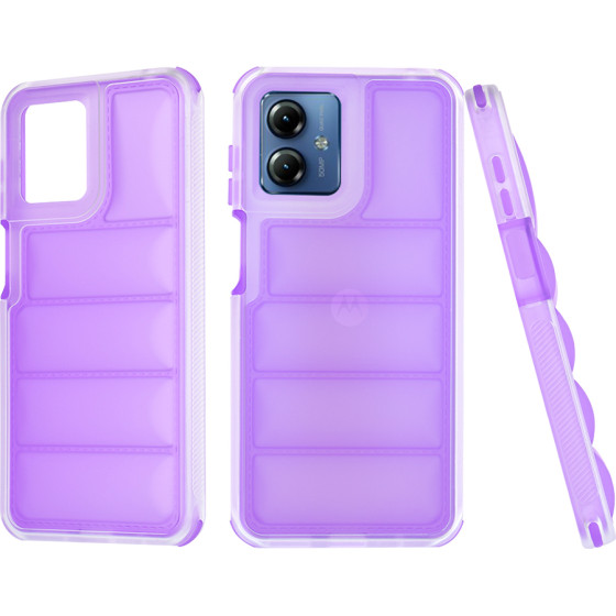 Techsuit - Wave Shield - Motorola Moto G14 - Violet