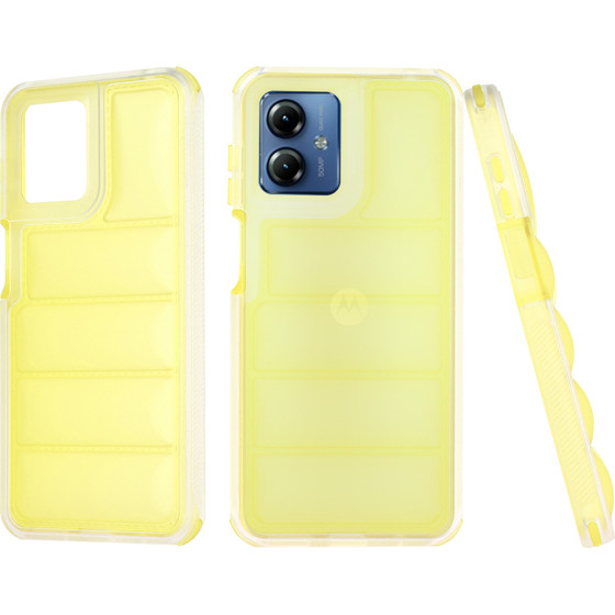 Techsuit - Wave Shield - Motorola Moto G14 - Yellow