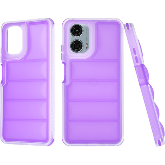 Techsuit - Wave Shield - Motorola Moto G24 Power - Violet