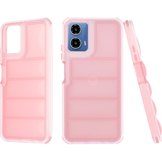Techsuit - Wave Shield - Motorola Moto G34 / Moto G45 - Pink