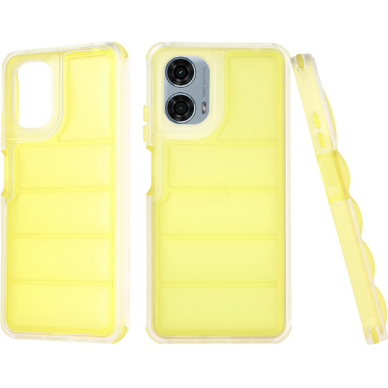Techsuit - Wave Shield - Motorola Moto G24 Power - Yellow