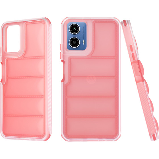 Techsuit - Wave Shield - Motorola Moto G34 / Moto G45 - Red