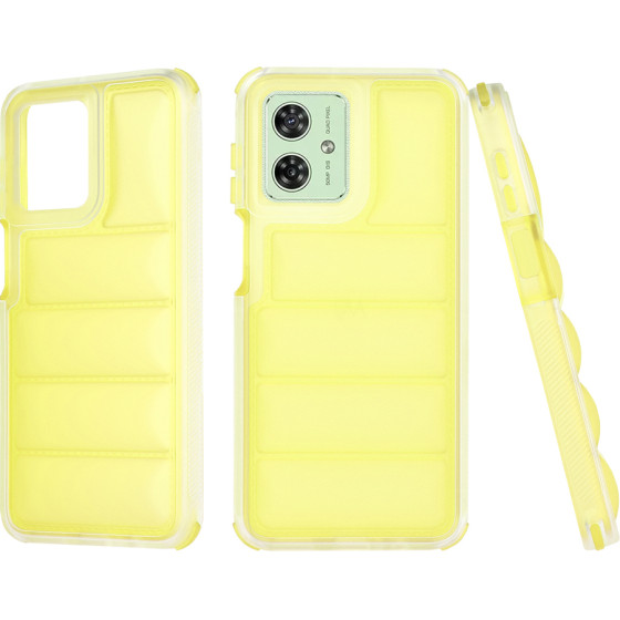Techsuit - Wave Shield - Motorola Moto G54 - Yellow