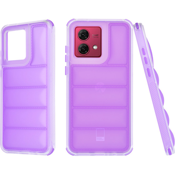 Techsuit - Wave Shield - Motorola Moto G84 - Violet