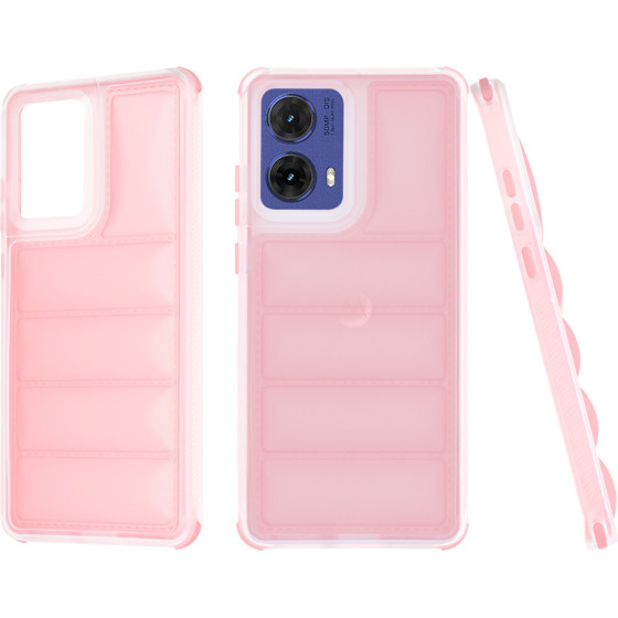 Techsuit - Wave Shield - Motorola Moto G85 - Pink