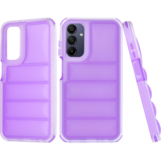 Techsuit - Wave Shield - Samsung Galaxy A15 4G / A15 5G - Violet