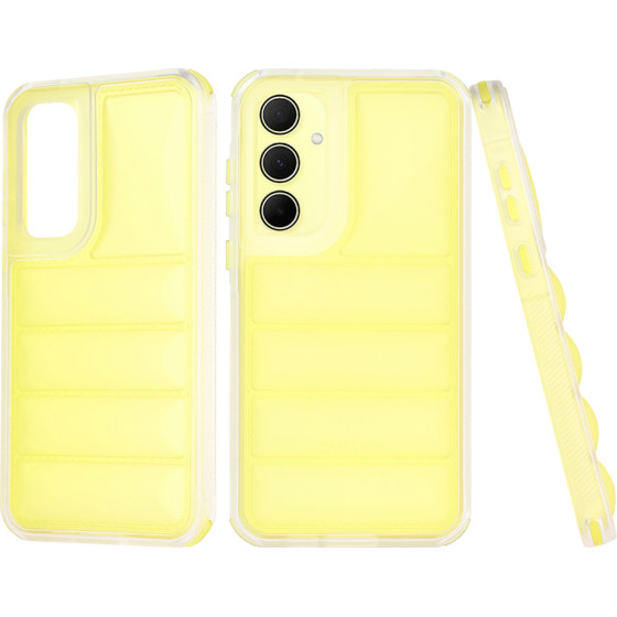 Techsuit - Wave Shield - Samsung Galaxy A35 5G - Yellow