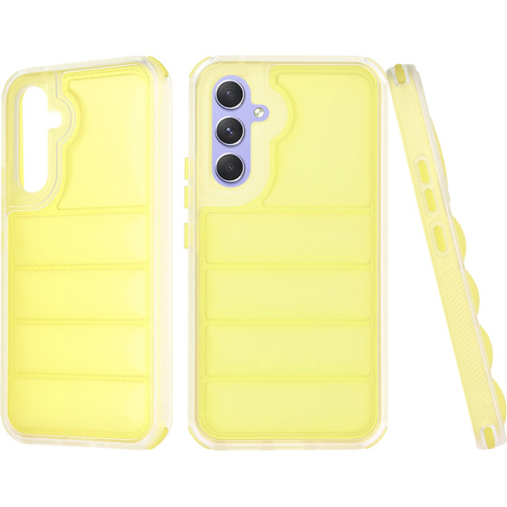 Techsuit - Wave Shield - Samsung Galaxy A54 - Yellow
