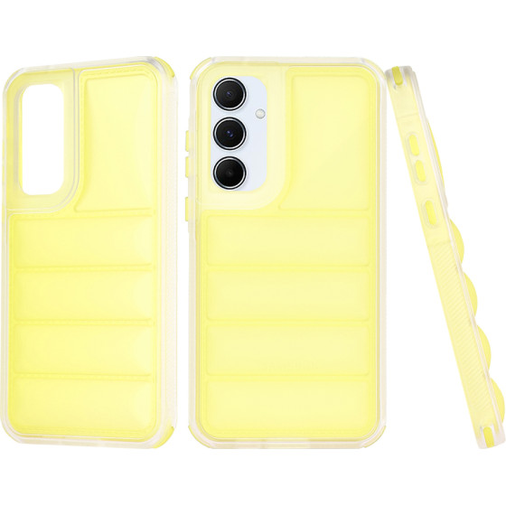 Techsuit - Wave Shield - Samsung Galaxy A55 5G - Yellow
