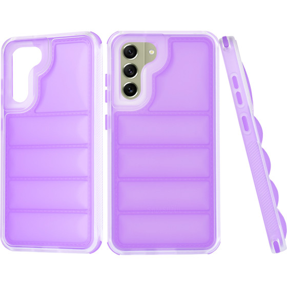 Techsuit - Wave Shield - Samsung Galaxy S21 FE 5G - Violet