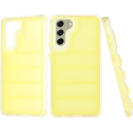 Techsuit - Wave Shield - Samsung Galaxy S21 FE 5G - Yellow