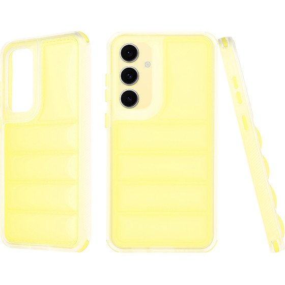 Techsuit - Wave Shield - Samsung Galaxy S24 FE - Yellow