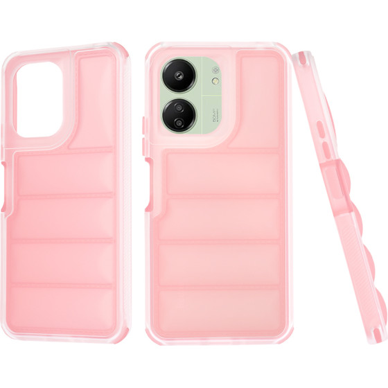 Techsuit - Wave Shield - Xiaomi Redmi 13C 4G / Redmi 13C 5G / Poco C65 - Pink