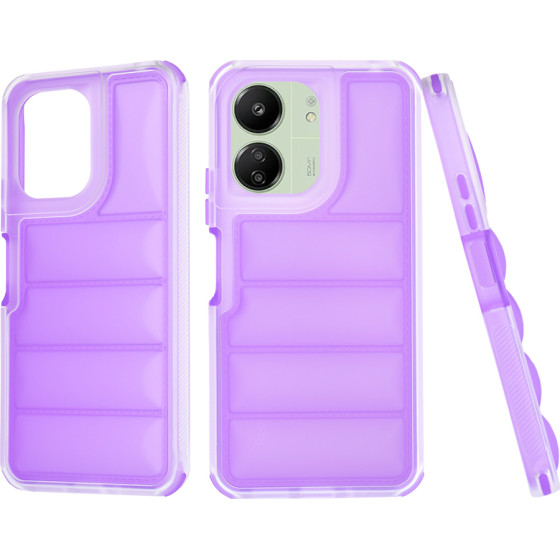 Techsuit - Wave Shield - Xiaomi Redmi 13C 4G / Redmi 13C 5G / Poco C65 - Violet