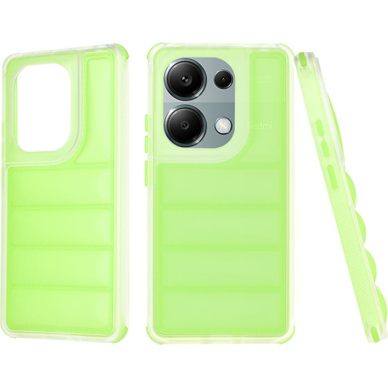 Techsuit - Wave Shield - Xiaomi Redmi Note 13 Pro 4G / Poco M6 Pro 4G - Green