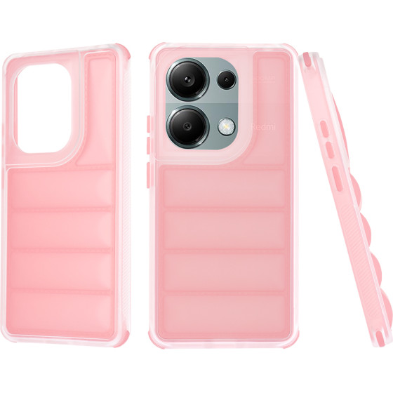 Techsuit - Wave Shield - Xiaomi Redmi Note 13 Pro 4G / Poco M6 Pro 4G - Pink