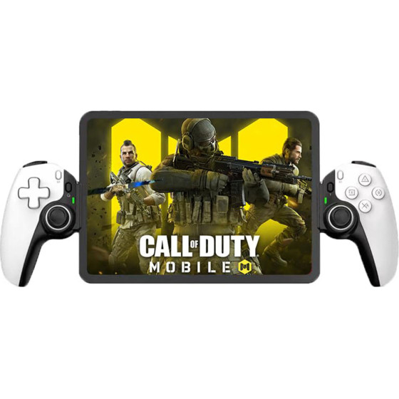 Techsuit - Wireless Controller (BSP-D9) - Gamepad for Tablet, Phones, Nintendo Switch/PS3/PS4, Bluetooth V5.2, 400mAh - White