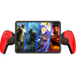 Techsuit - Wireless Controller (BSP-D9) - Gamepad for Tablets, Phones, Nintendo Switch/PS3/PS4, Bluetooth V5.2, 400mAh - Red