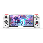 Techsuit - Wireless Controller (D6 DP) - for Phones, Bluetooth, 400mAh - White