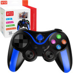 Techsuit - Wireless Controller (V13) - Bluetooth V4.0, 2.4G, 400mAh, Universal - Blue