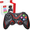 Techsuit - Wireless Controller (V8) - Bluetooth V4.0, 2.4G, 400mAh - Red