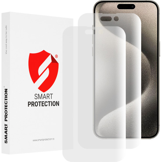 Smart Protection - Premium Classic (2 pack) - Iphone 15 Pro Max - Clear