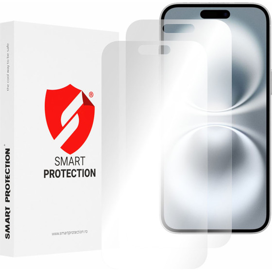 Smart Protection - Premium Classic (2 pack) - Iphone 16 Plus - Clear
