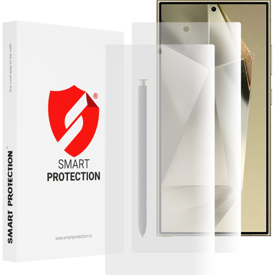 Smart Protection - Premium Classic (2 pack) - Samsung Galaxy S24 Ultra - Clear
