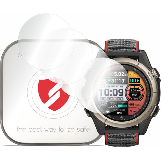Smart Protection - Premium Classic (4 pack) - Amazfit Cheetah Pro - Clear