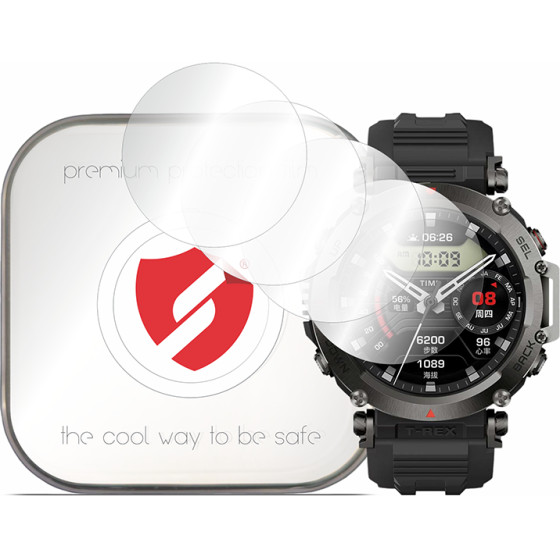 Smart Protection - Premium Classic (4 pack) - Amazfit T-Rex Ultra - Clear