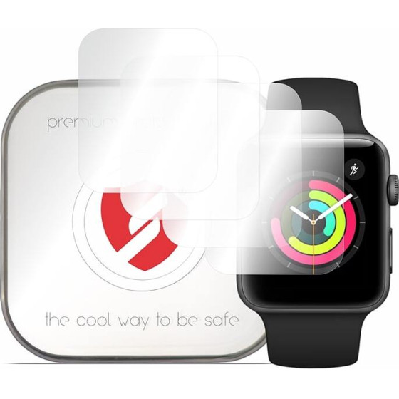 Smart Protection - Premium Classic (4 pack) - Apple Watch 1 / 2 / 3 (42mm) - Clear