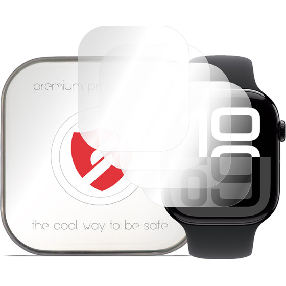 Smart Protection - Premium Classic (4 pack) - Apple Watch 10 46mm - Clear