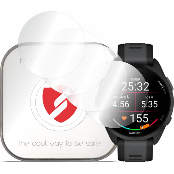 Smart Protection - Premium Classic (4 pack) - Garmin Forerunner 165 - Clear