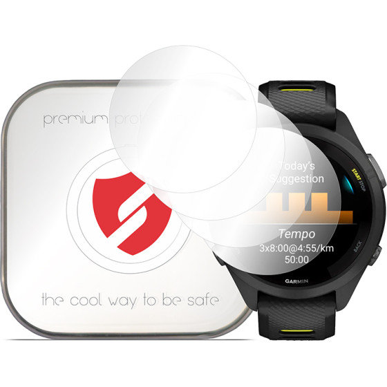 Smart Protection - Premium Classic (4 pack) - Garmin Forerunner 265S - Clear