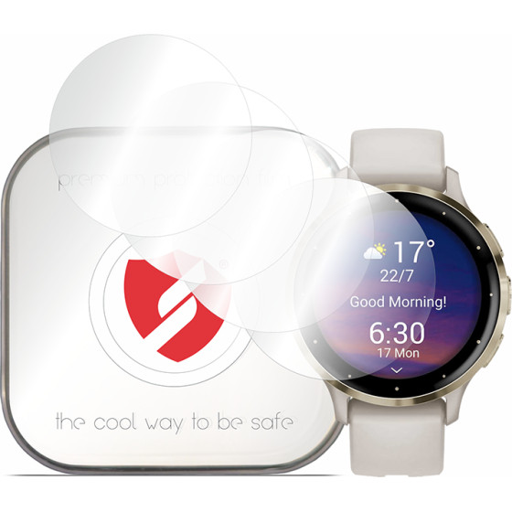 Smart Protection - Premium Classic (4 pack) - Garmin Venu 3S - Clear