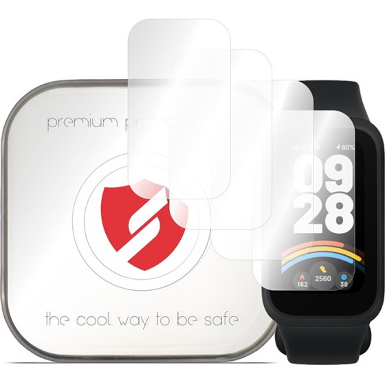 Smart Protection - Premium Classic (4 pack) - Xiaomi Smart Band 9 Active - Clear