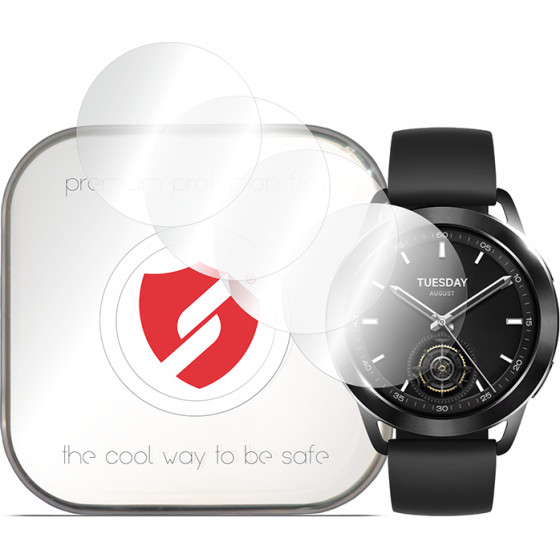 Smart Protection - Premium Classic (4 pack) - Xiaomi Watch S3 - Clear