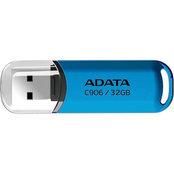 Adata - Memory Stick - Usb 2.0 FlashDrive, 32GB - Blue - (AC906-32G-RWB)