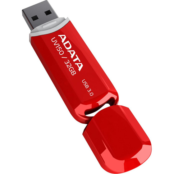 Adata - Memory Stick - Usb 2.0 FlashDrive, 32GB - Red - (AUV150-32G-RRD)