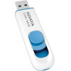 Adata - Memory Stick - Usb 2.0 FlashDrive, 64GB - White / Blue - (AC008-64G-RWE)