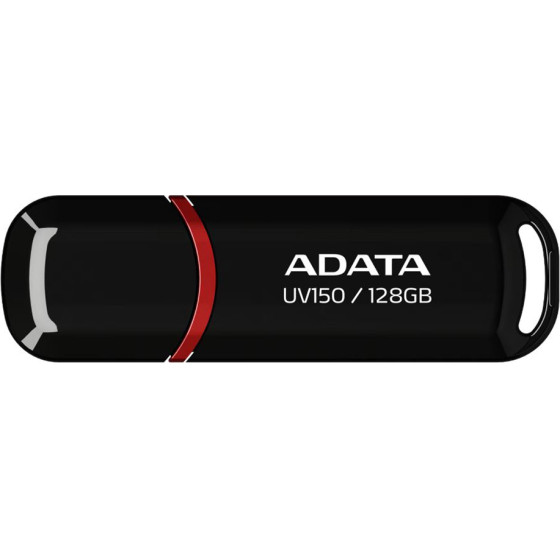 Adata - Memory Stick - Usb 3.2 FlashDrive, 128GB - Black - (AUV150-128G-RBK)