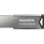 Adata - Memory Stick - Usb 3.2 FlashDrive, 128GB, 90/40MB/s - Silver - (AUV350-128G-RBK)
