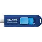 Adata - Memory Stick - USB-C FlashDrive, 256GB, 100MB/s - Blue - (ACHO-UC300-256G-RN)