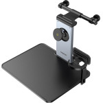 Baseus - Car Holder Magpro Ii - For Backseat Headrests, Cup Holder, 360� Phone Mount, Table - Cosmic Black - (C40272901121-00)