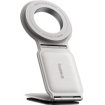 Baseus - Car Holder Primetrip Series C02 (C40169002213-00) - Pu Leather, 360�, 25N, Versatile Mounting Option - Moon White
