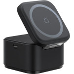 Baseus - Charging Station - Cube Shape, MagSafe, Qi, Type-C, 25W - Black - (P10264100123-00)