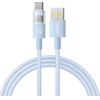 Baseus - Data Cable Display 2 - Fast Charging, Usb To Type-C, Digital Display, 100W, 1m - Galaxy Blue - (P10382701311-00)