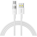 Baseus - Data Cable Display 2 - Fast Charging, Usb To Type-C, Digital Display, 100W, 1m - Moon White - (P10382701211-00)